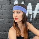 Blue JupiterGear Cardio Cross-Training Headband