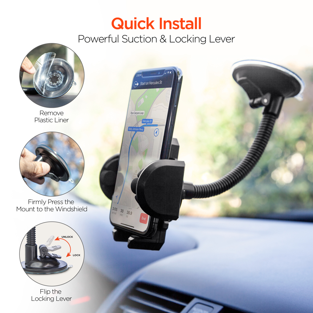 HyperGear Universal Windshield Phone Mount