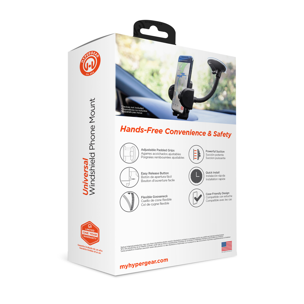 HyperGear Universal Windshield Phone Mount