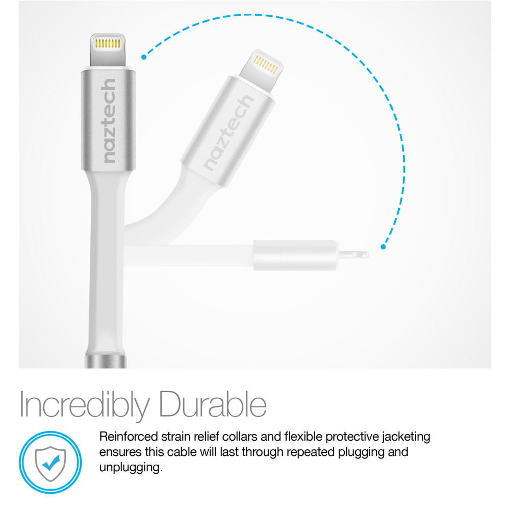 Naztech MFi Lightning to 3.5mm Adapter