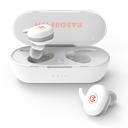 White HyperGear Active True Wireless Earbuds