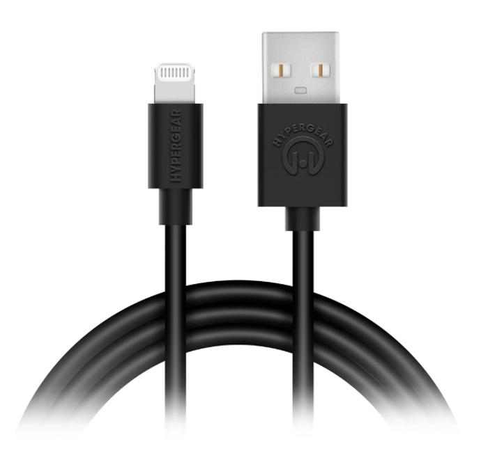 HyperGear USB to Lightning Rounded Cable 4ft