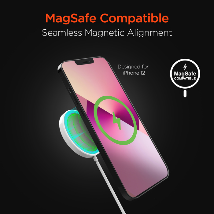 HyperGear Universal Magnetic 15W Wireless Fast Charger