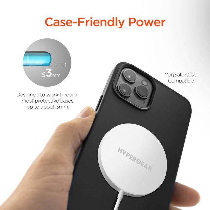 HyperGear Universal Magnetic 15W Wireless Fast Charger