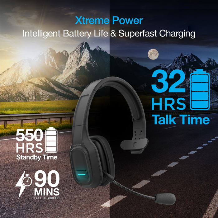 Naztech NXT-700 Xtreme Noise Cancelling Headset - Car