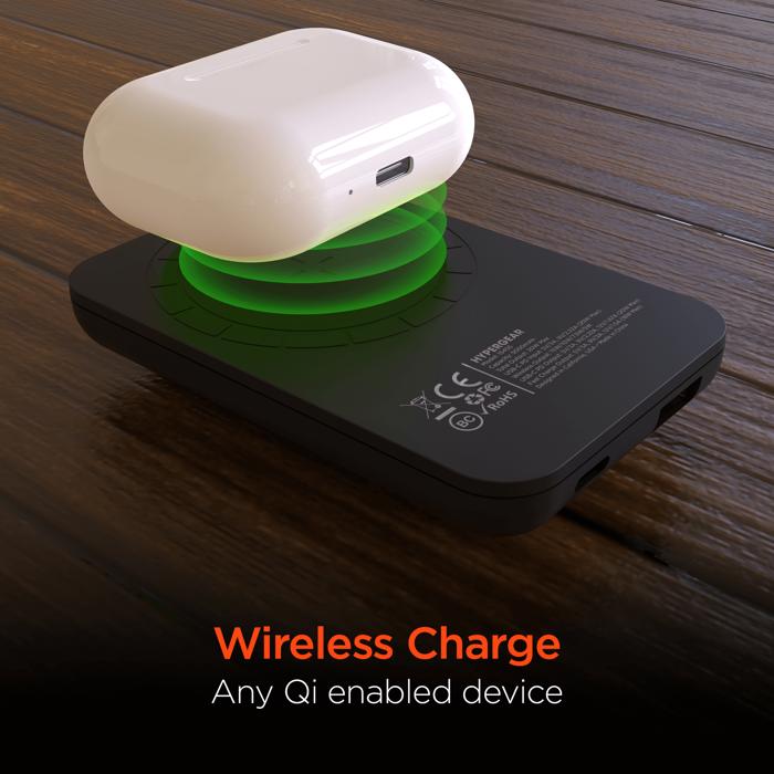 HyperGear 5000mAh Magnetic Wireless Power Bank