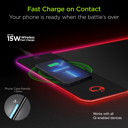  HyperGear Battle Charge Wireless Gaming Mouse Pad with Wireless Charging