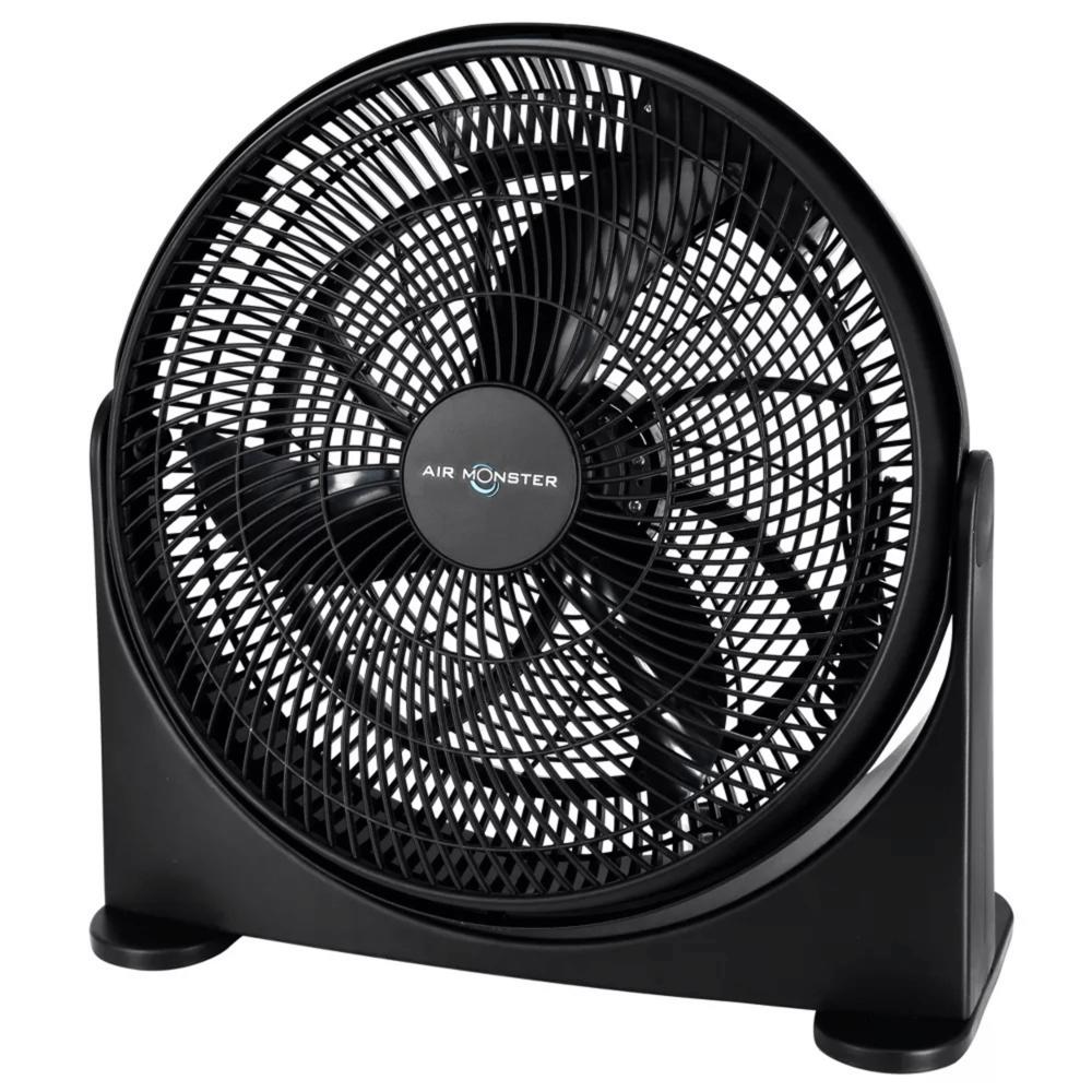 Air Monster 16-Inch 3-Speed 65W Air Circulator Adjustable-Tilt Floor Fan