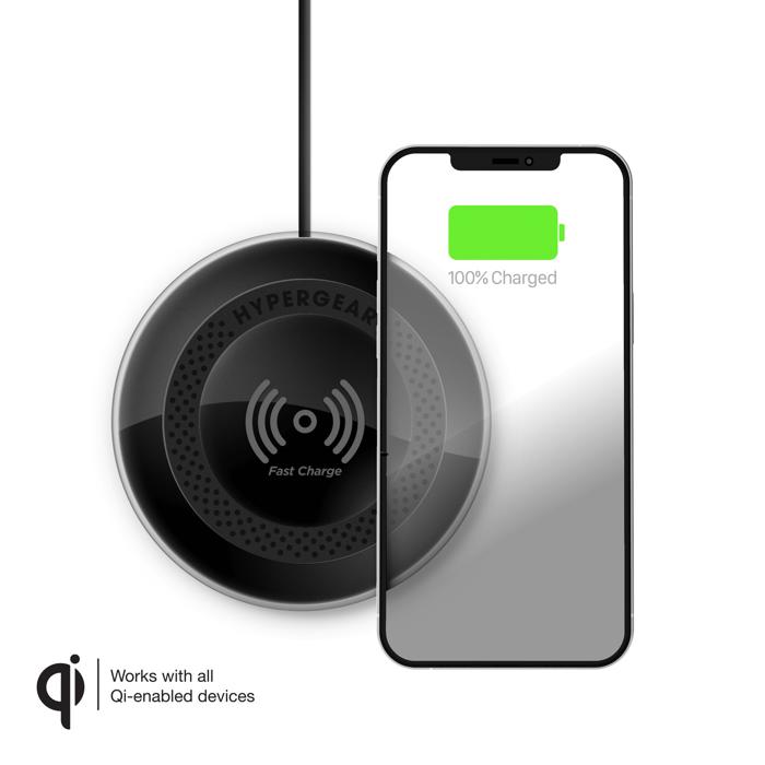 HyperGear ChargePad Pro 15W Wireless Fast Charger USB-C 