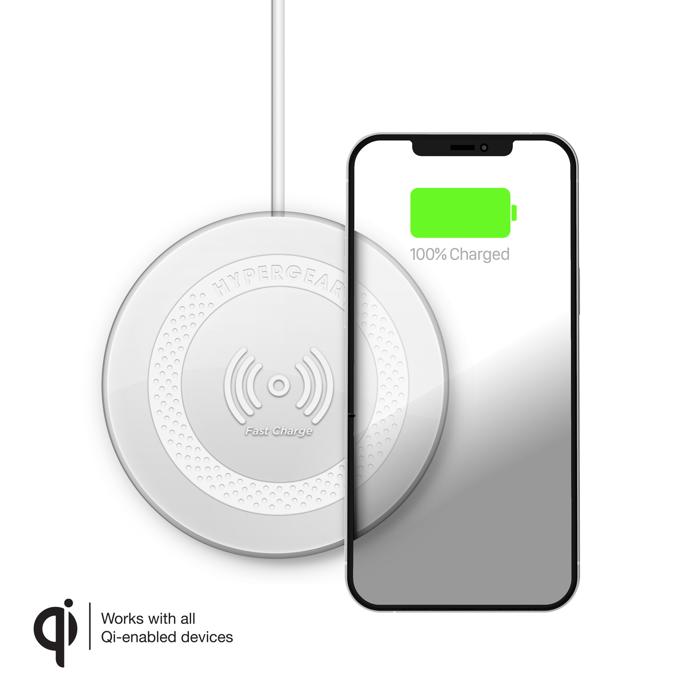 HyperGear ChargePad Pro 15W Wireless Fast Charger USB-C 