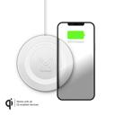 White HyperGear ChargePad Pro 15W Wireless Fast Charger USB-C 