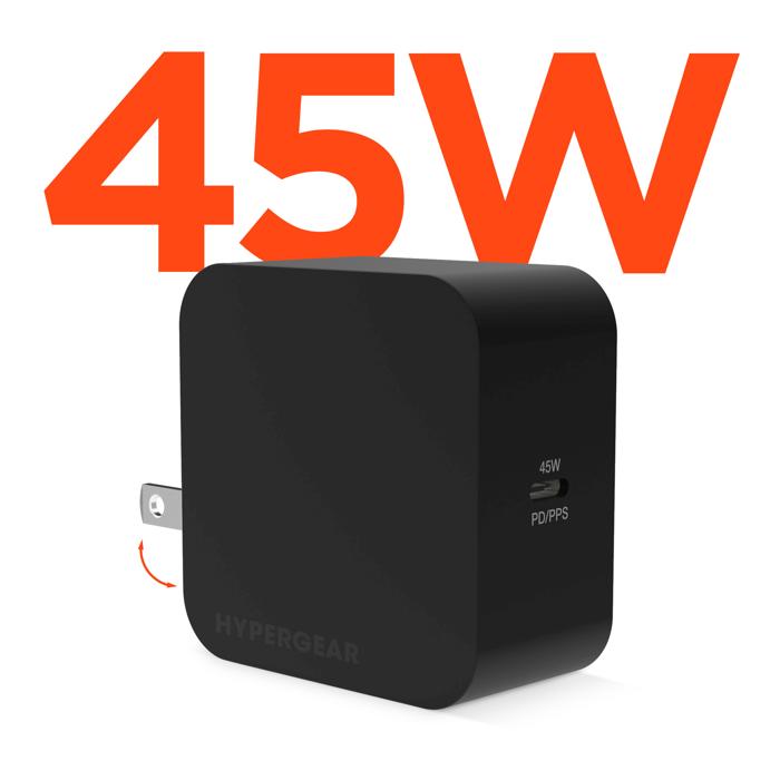 HyperGear PD45W USB-C Wall Charger