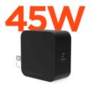 Black HyperGear PD45W USB-C Wall Charger