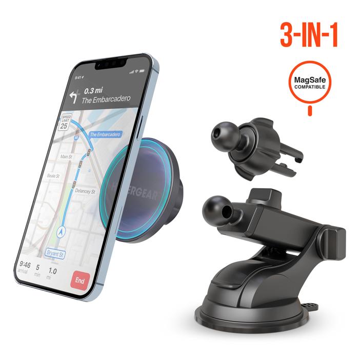 HyperGear MagGrip MagSafe Phone Mount Kit