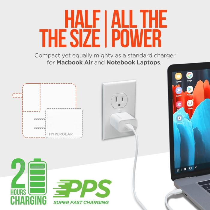 HyperGear 30W USB-C PD Wall Charger