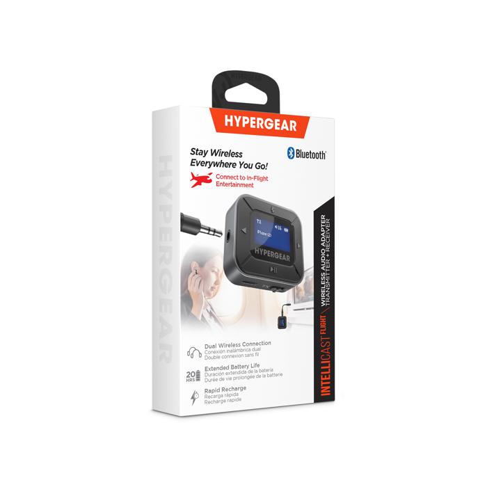 HyperGear IntelliCast Flight Audio Transmitter + Receiver