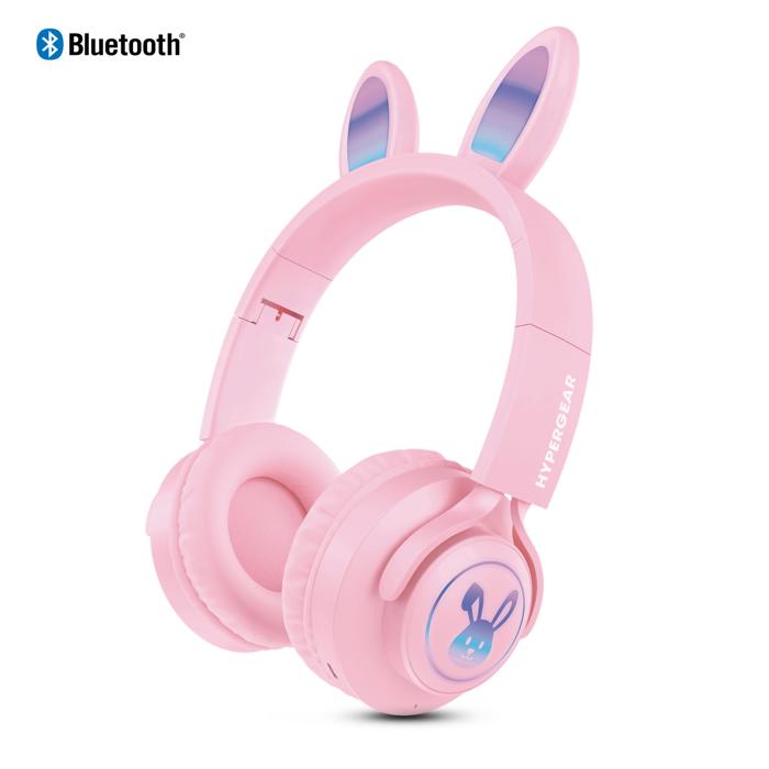 HyperGear Bunny Tracks Wireless Light-Up Headphones