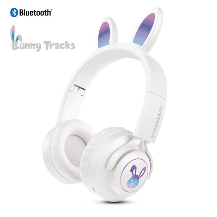 HyperGear Bunny Tracks Wireless Light-Up Headphones