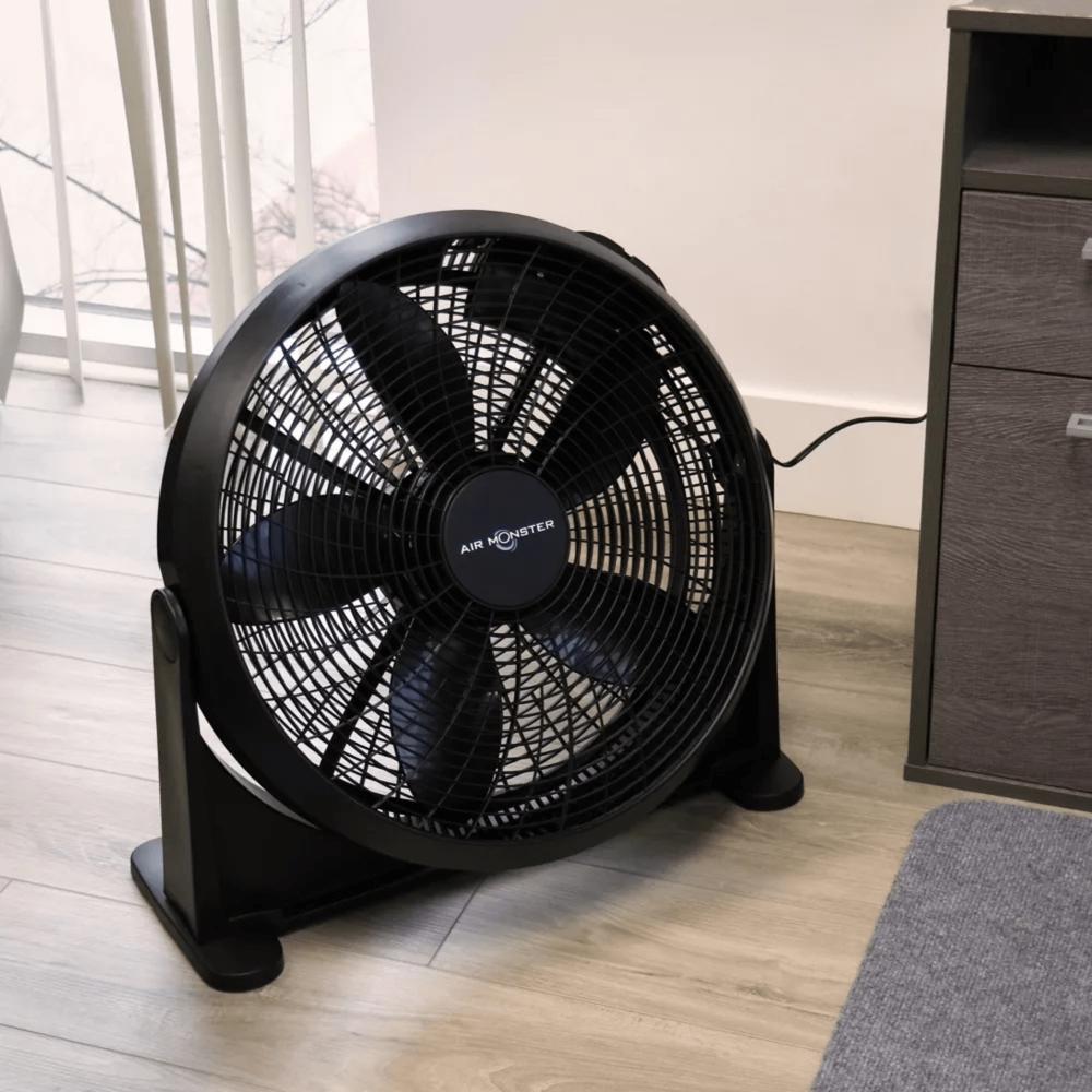 Air Monster 20-Inch 3-Speed 70W Air Circulator Wall-Mountable Fan