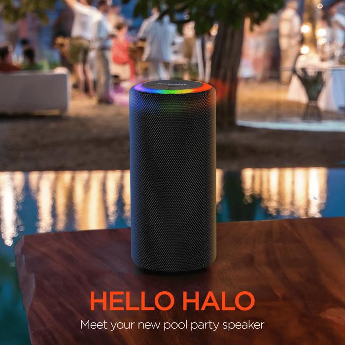 HyperGear Halo XL Wireless LED Speaker