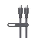 Gray HyperGear Flexi PRO USB-C to USB-C Cable 6ft