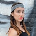 Gray JupiterGear Cardio Cross-Training Headband