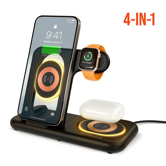 HyperGear 4 in 1 Wireless Charging Stand