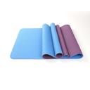 Blue/ Purple Maji Sports 2-Tone TPE Premium Yoga Mat