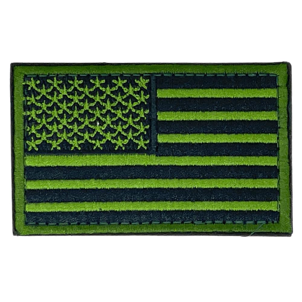 JupiterGear Tactical USA Flag Patch with Detachable Backing