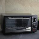 Black Better Chef 9L Toaster Oven Broiler with Slide-Out Rack and Bake Tray