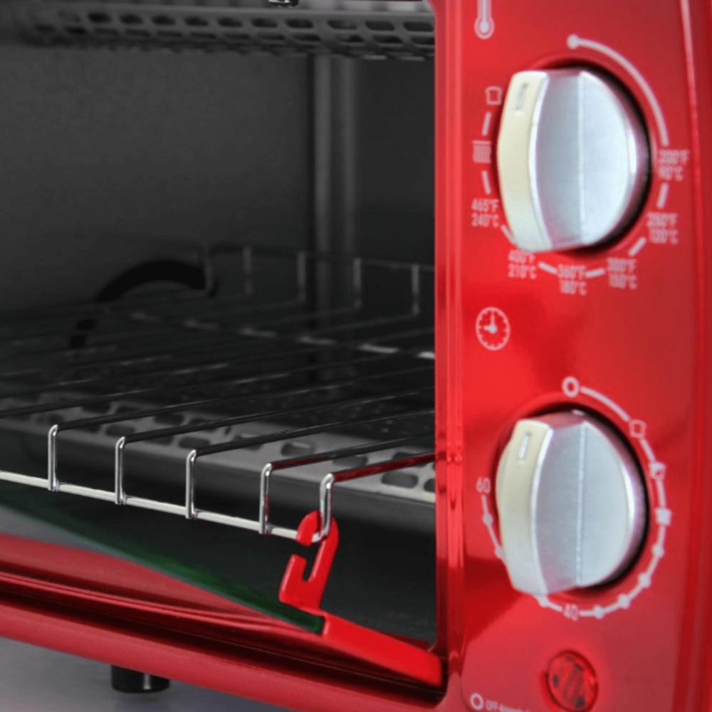 Better Chef 9L Toaster Oven Broiler with Slide-Out Rack and Bake Tray