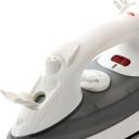 White Impress Mid-Size Cord-Rewind Iron with Non-Stick Spray and Burst