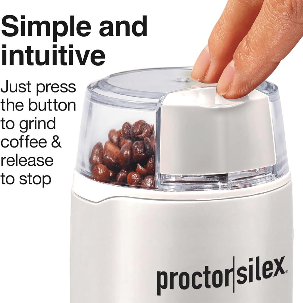 Proctor Silex Fresh Grind Electric Coffee and Spice Grinder