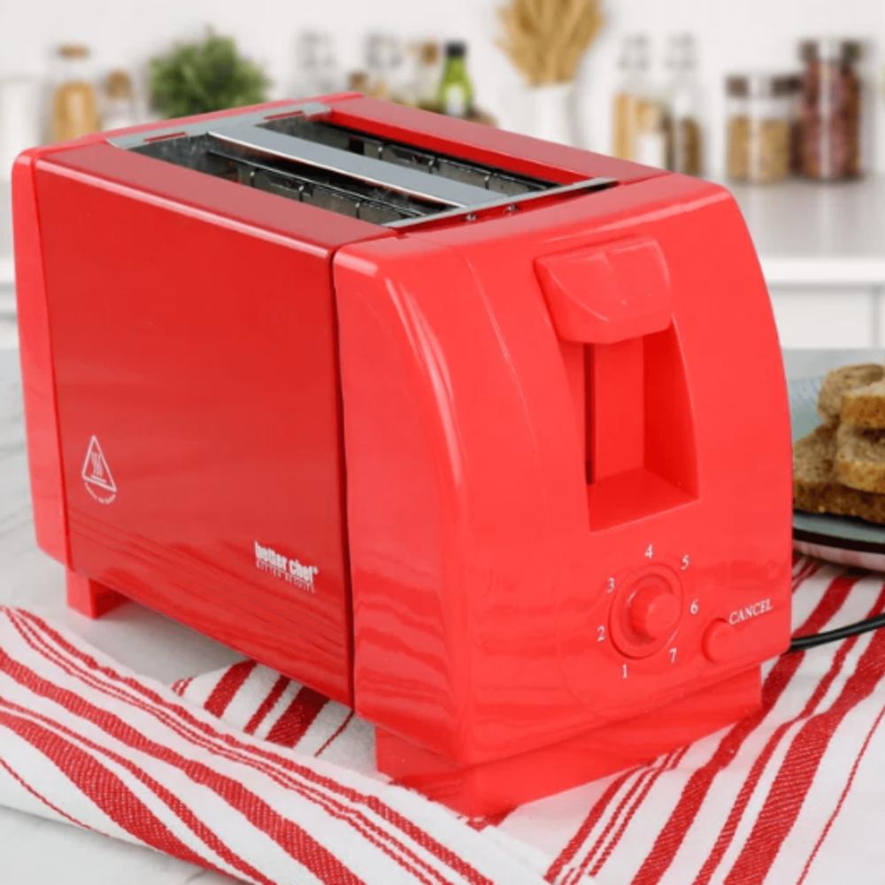 Better Chef 2-Slice Toaster with Pull-Out Crumb Tray