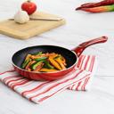 Red Better Chef 8-Inch Heavy-Gauge Aluminum Non-Stick Fry Pan