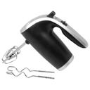 Black Better Chef 5-Speed 150W Hand Mixer with Silver Accents and Storage Clip