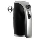 Black Better Chef 5-Speed 150W Hand Mixer with Silver Accents and Storage Clip