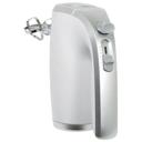 White Better Chef 5-Speed 150W Hand Mixer with Silver Accents and Storage Clip