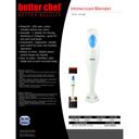 White Better Chef 2-Speed 200W Immersion Hand Blender