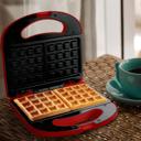 Red Better Chef Non-Stick Electric Waffle Maker