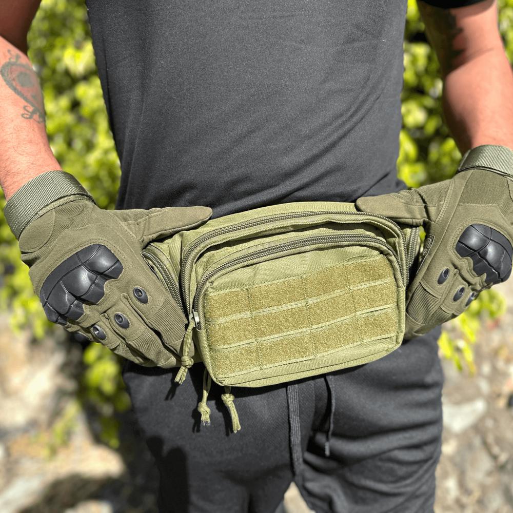 JupiterGear Tactical Airsoft Gloves for Outdoor Sports with Touchscreen Fingertip Capability