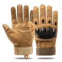 Tan Medium JupiterGear Tactical Airsoft Gloves for Outdoor Sports with Touchscreen Fingertip Capability