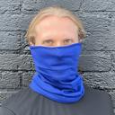 Blue JupiterGear Hemless Neck Gaiter for Outdoor Activities