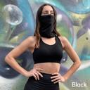 Black JupiterGear Sports Neck Gaiter Face Mask for Outdoor Activities