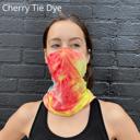 Cherry Tie Dye JupiterGear Sports Neck Gaiter Face Mask for Outdoor Activities