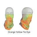 Orange Yellow JupiterGear Sports Neck Gaiter Face Mask for Outdoor Activities