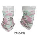 Pink Camouflage JupiterGear Sports Neck Gaiter Face Mask for Outdoor Activities