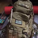 Blue Line JupiterGear Tactical USA Flag Patch with Detachable Backing