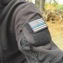 Blue Line JupiterGear Tactical USA Flag Patch with Detachable Backing