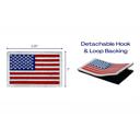 Red, White & Blue JupiterGear Tactical USA Flag Patch with Detachable Backing